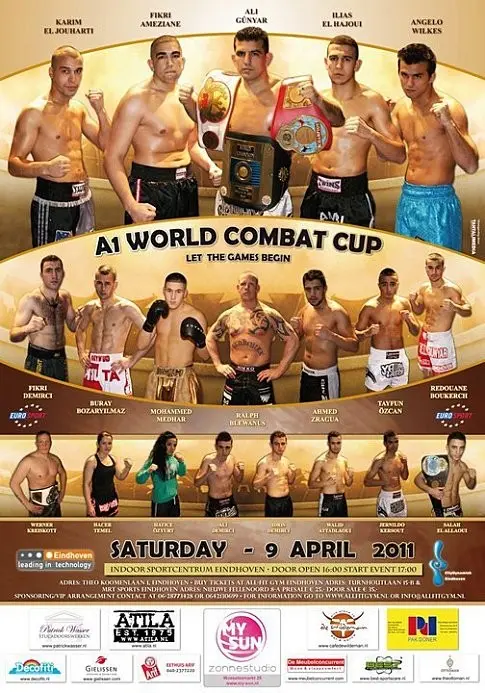 A1 World Combat Cup poster