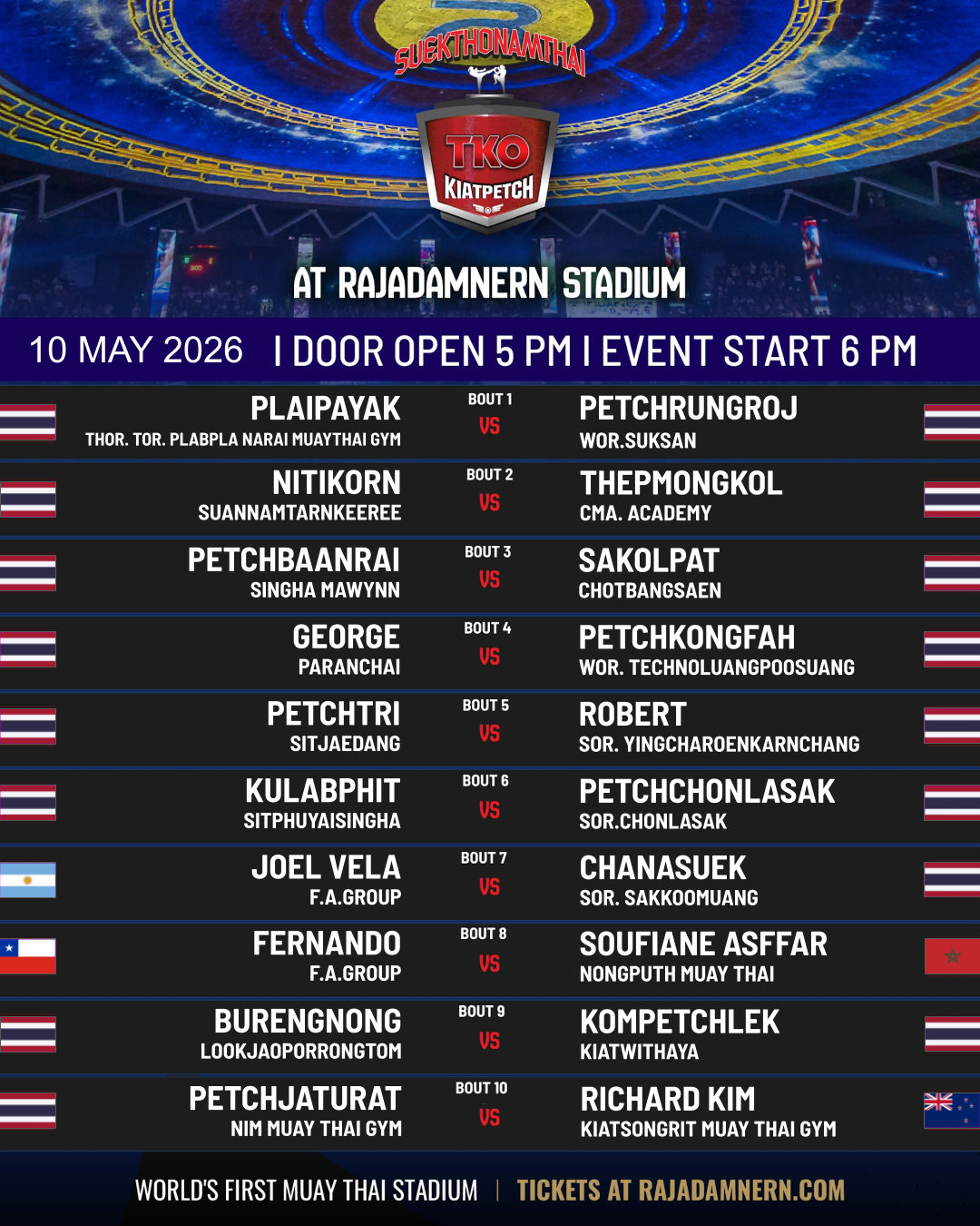 Kiatpetch TKO (10.05.2026) poster