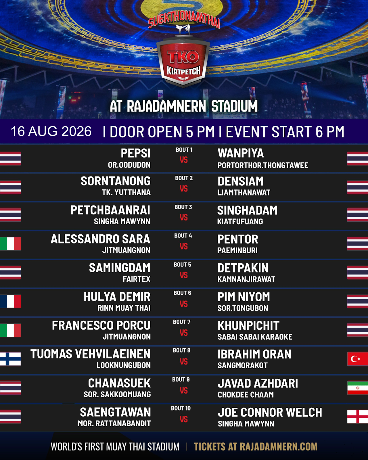Kiatpetch TKO (16.08.2026) poster