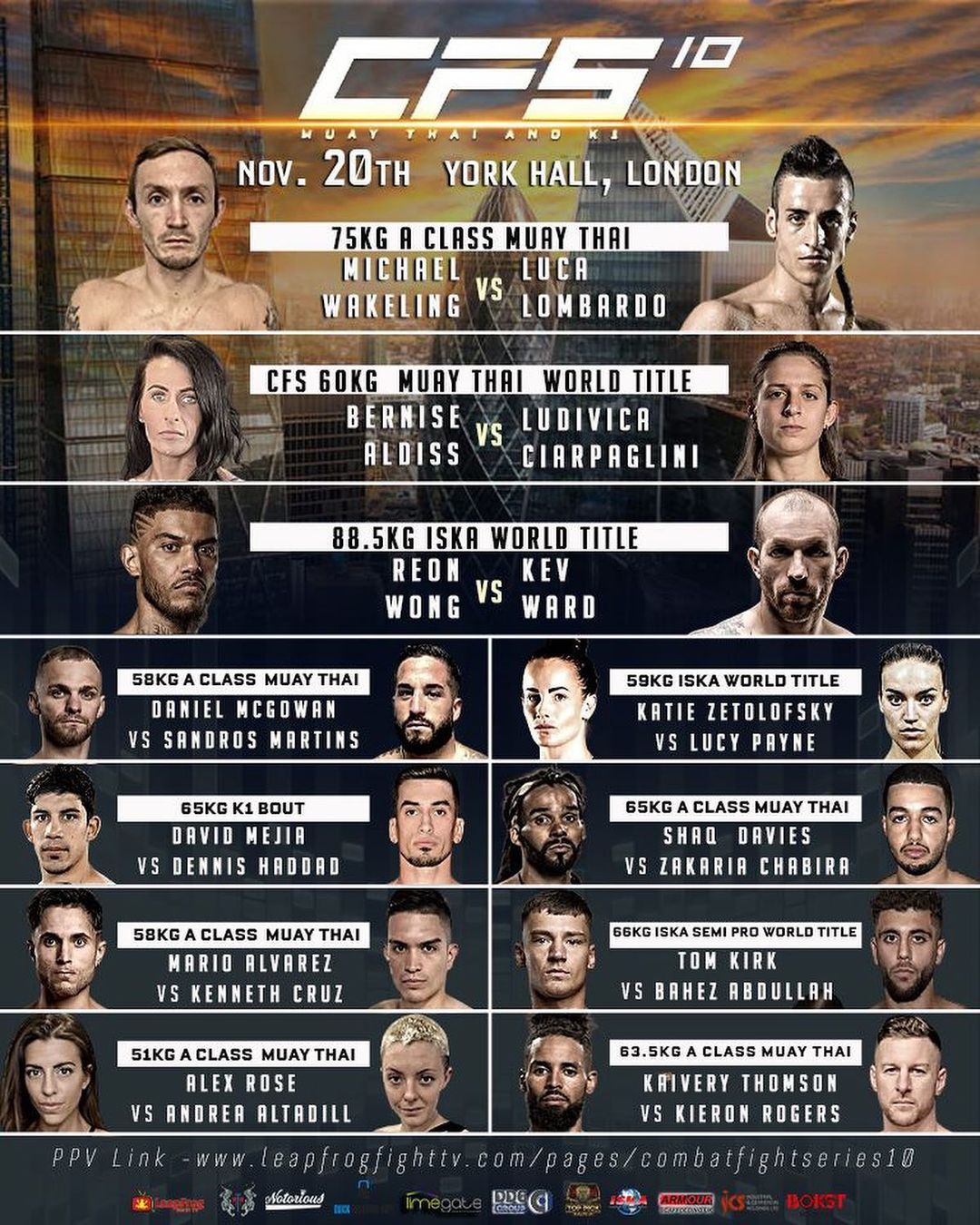 Combat Fight Series 10 poster