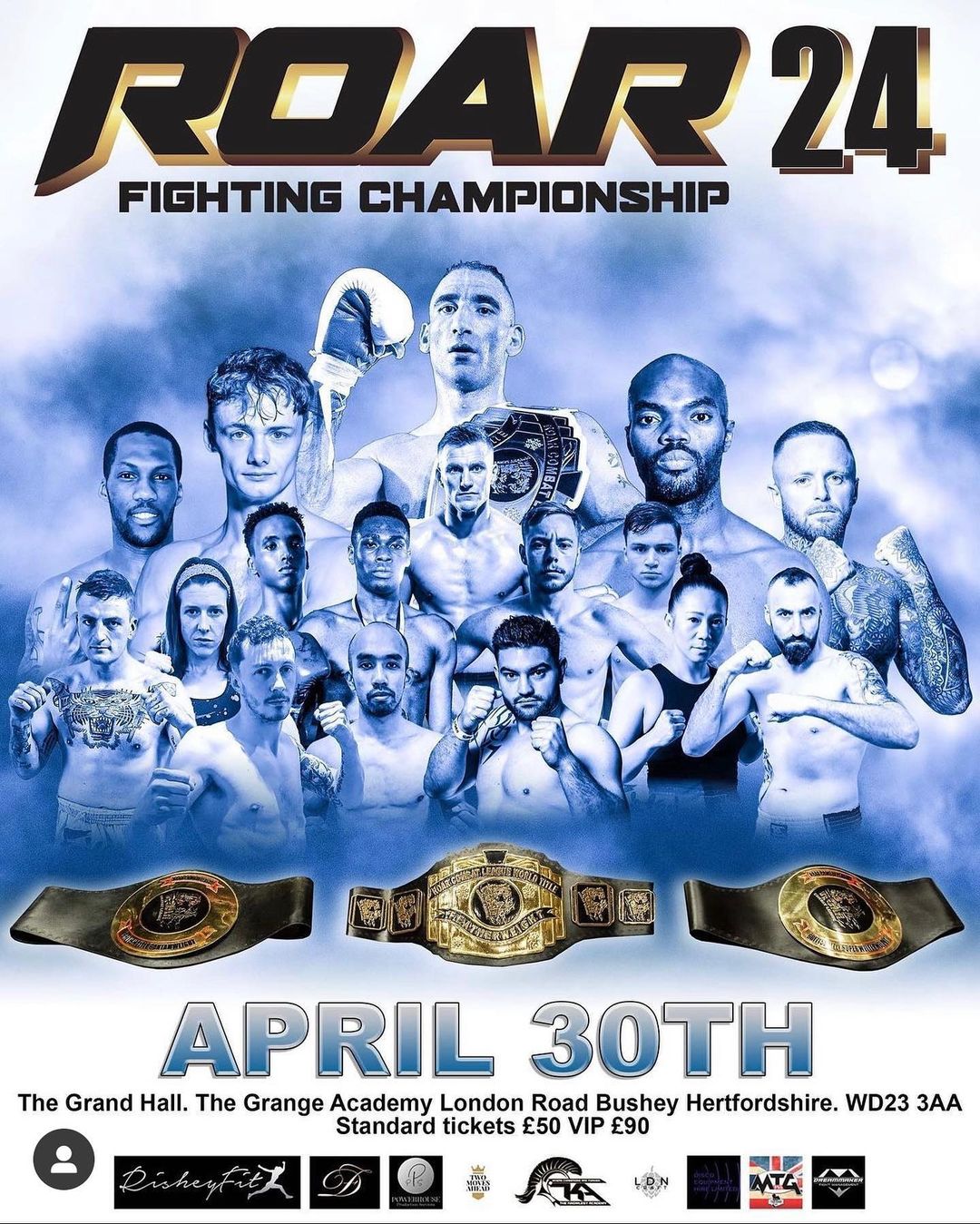 Roar Combat League 24 poster