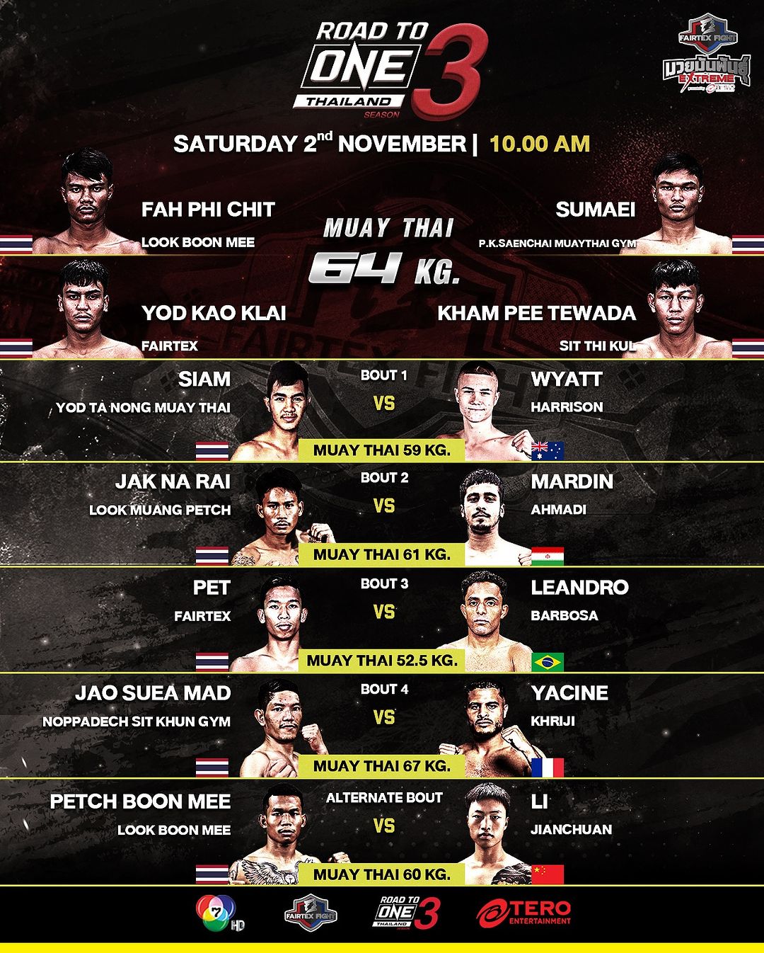 Fairtex Fight 113 poster