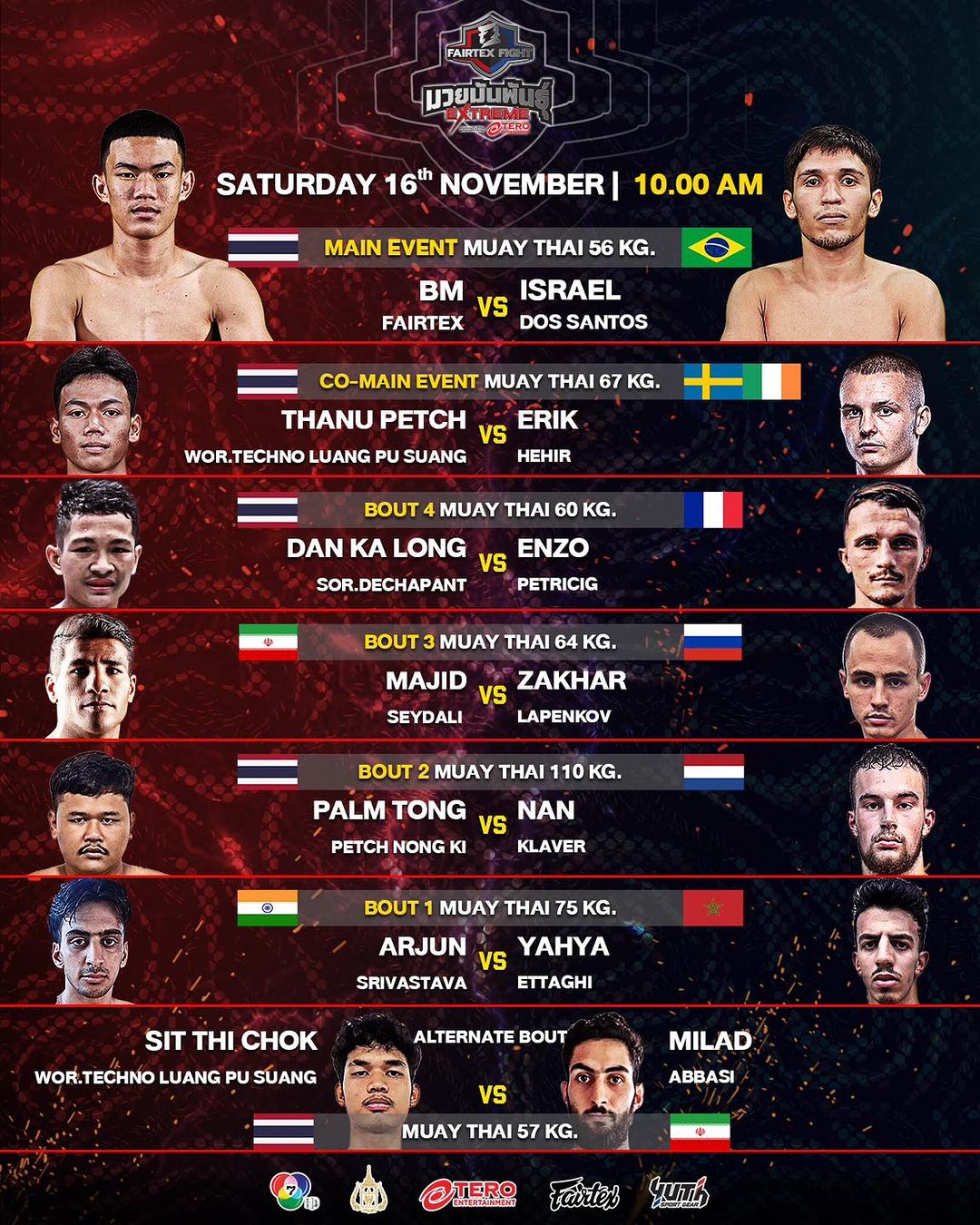 Fairtex Fight 114 poster