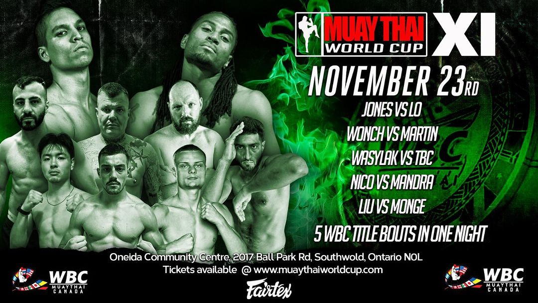 Muay Thai World Cup 11 poster