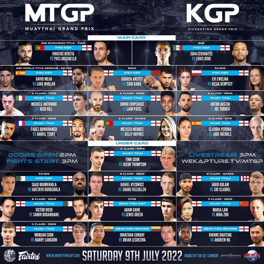 MTGP - London (09.07.22) poster