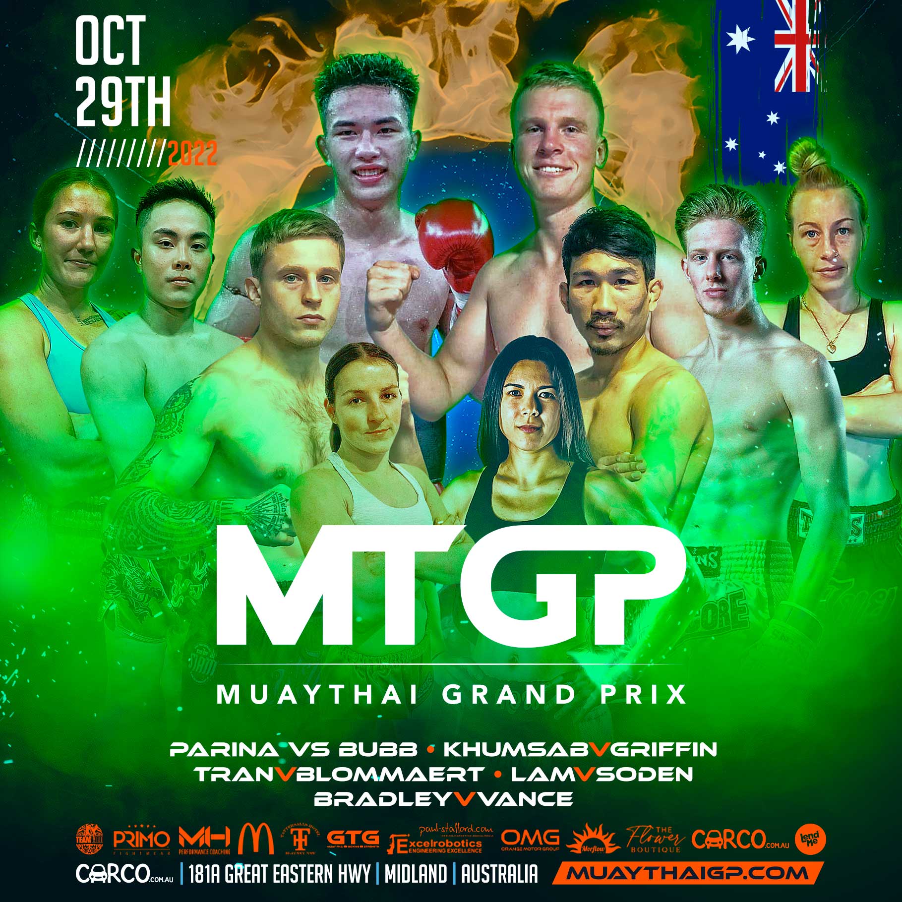 MTGP - Perth (29.10.2022) poster