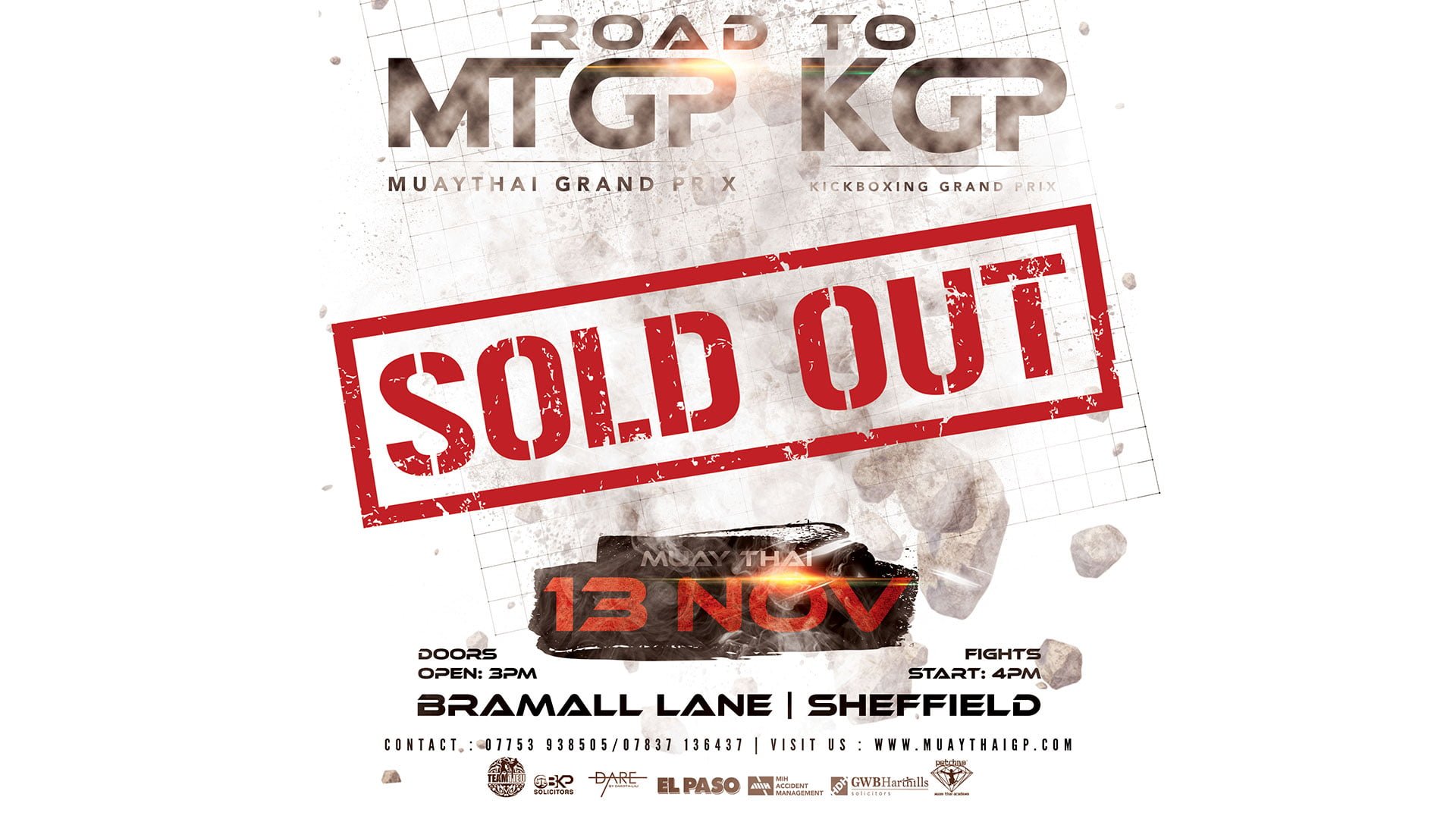 Road to MTGP - Sheffield (13.11.2021) poster