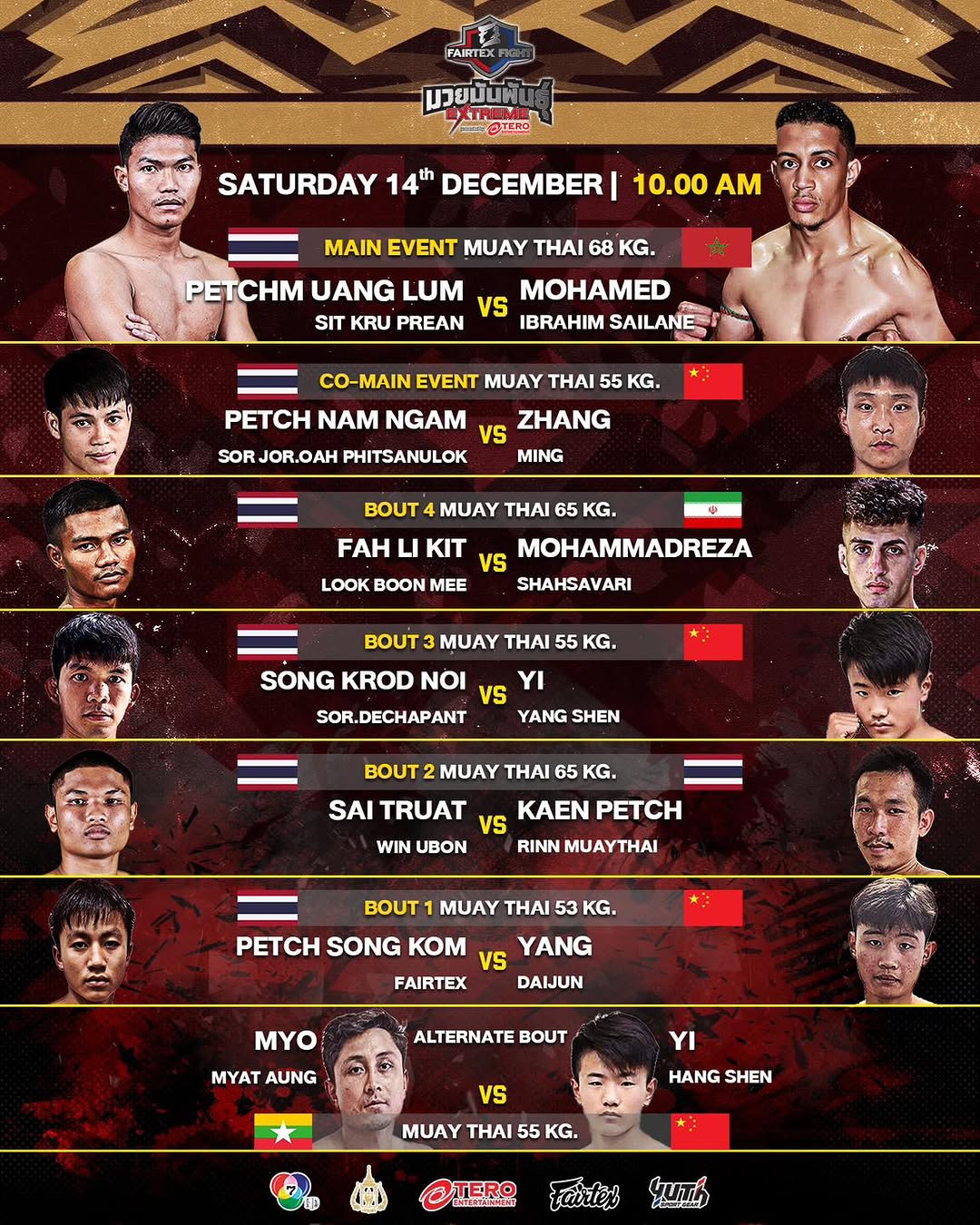 Fairtex Fight 117 poster