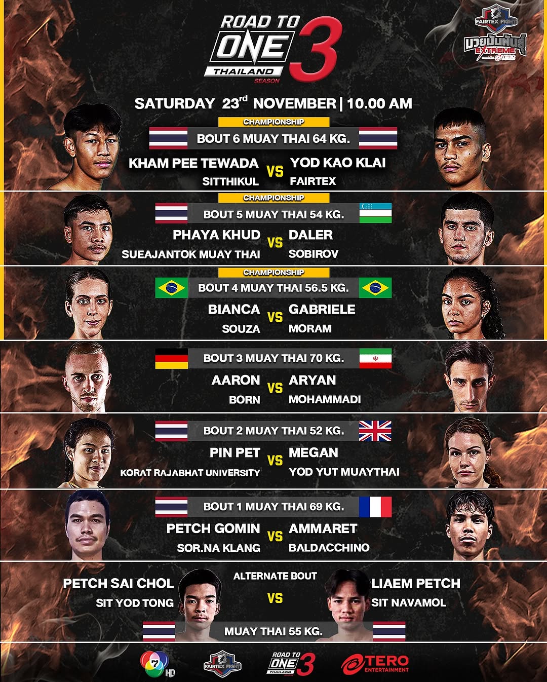 Fairtex Fight 115 poster