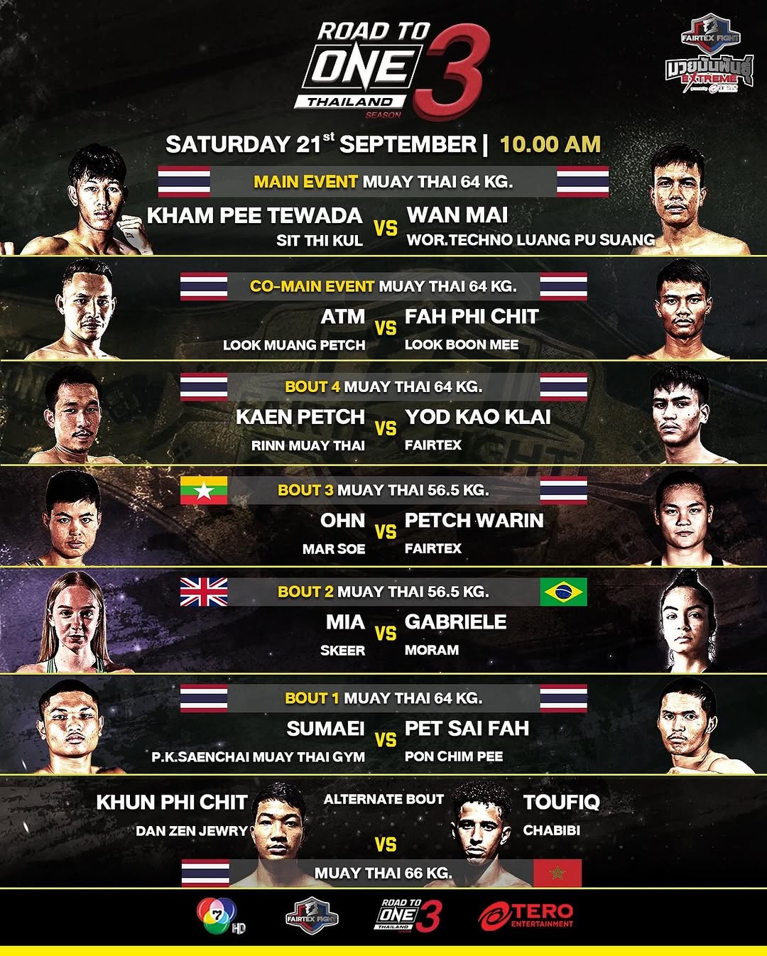 Fairtex Fight 108 poster