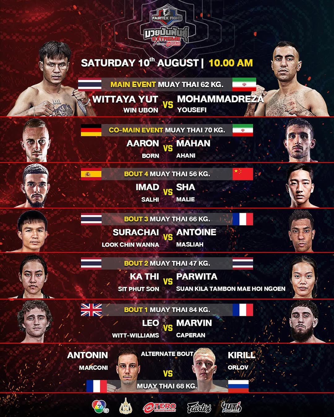 Fairtex Fight 103 poster