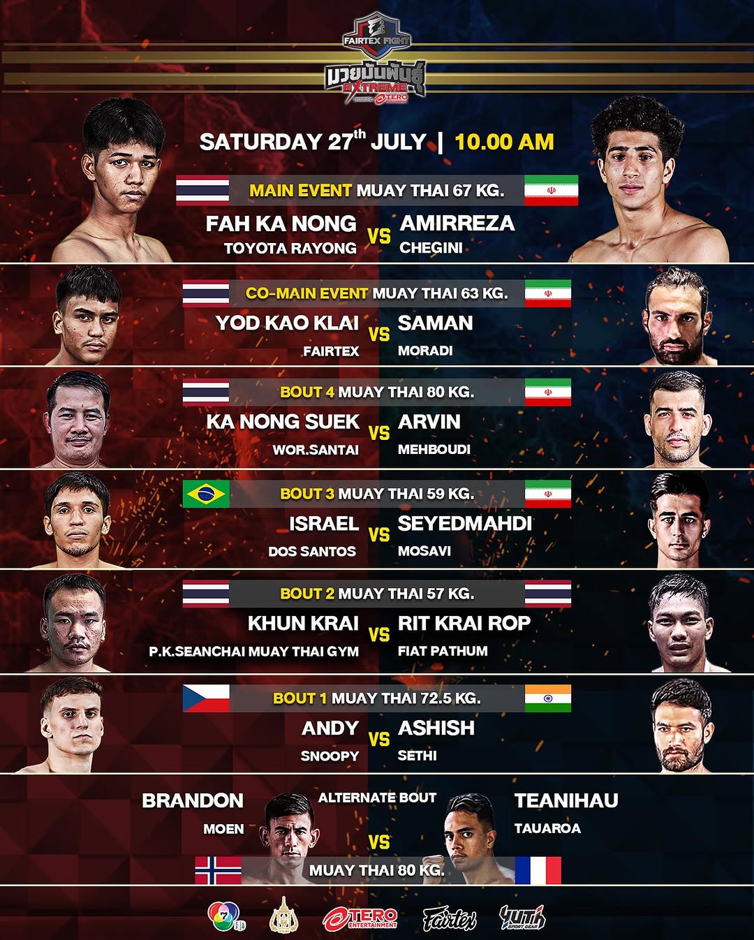 Fairtex Fight 102 poster