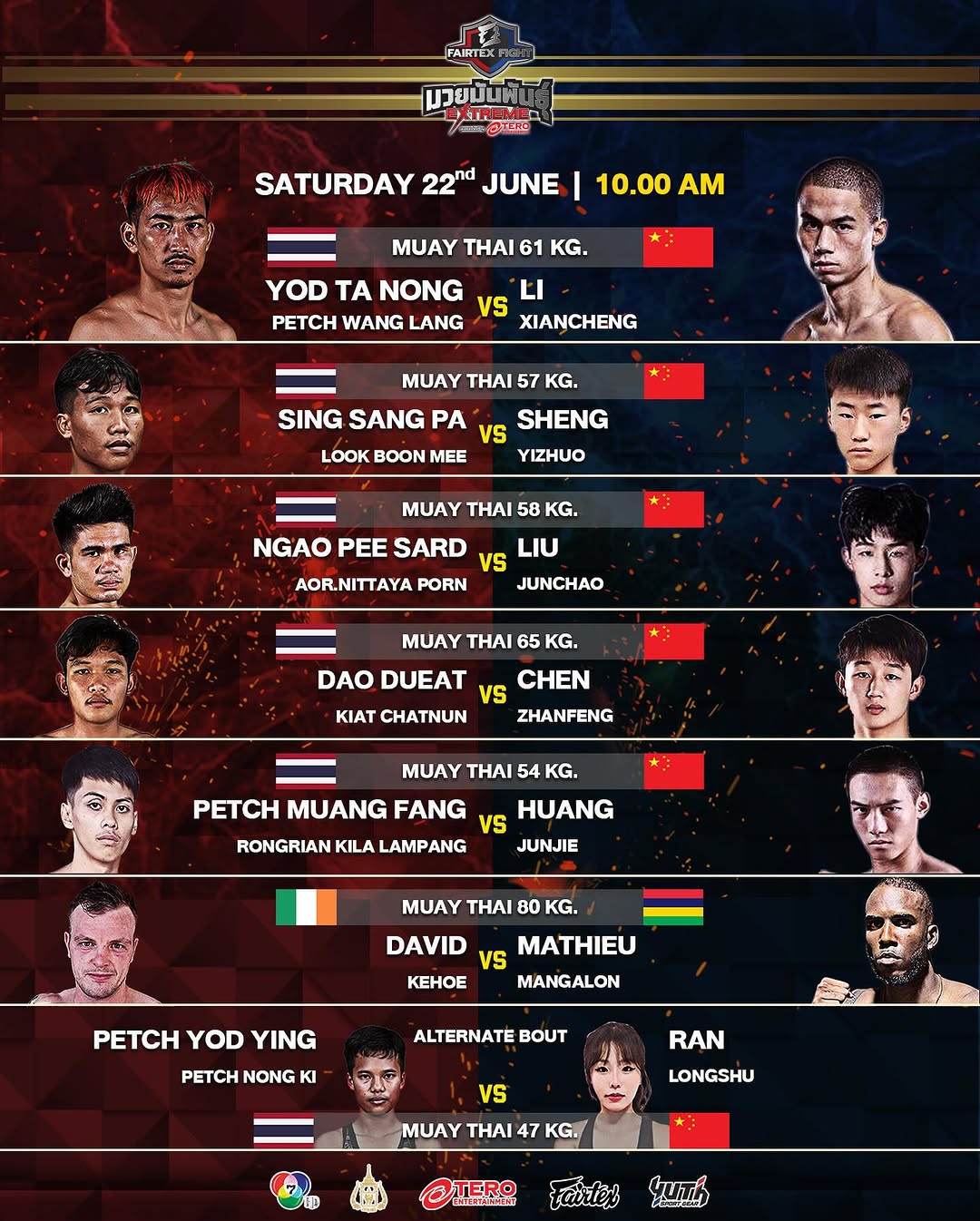 Fairtex Fight 99 poster