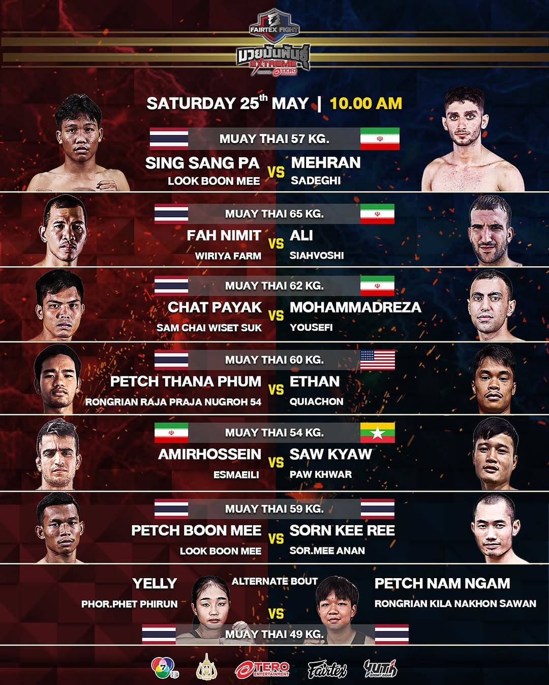 Fairtex Fight 96 poster