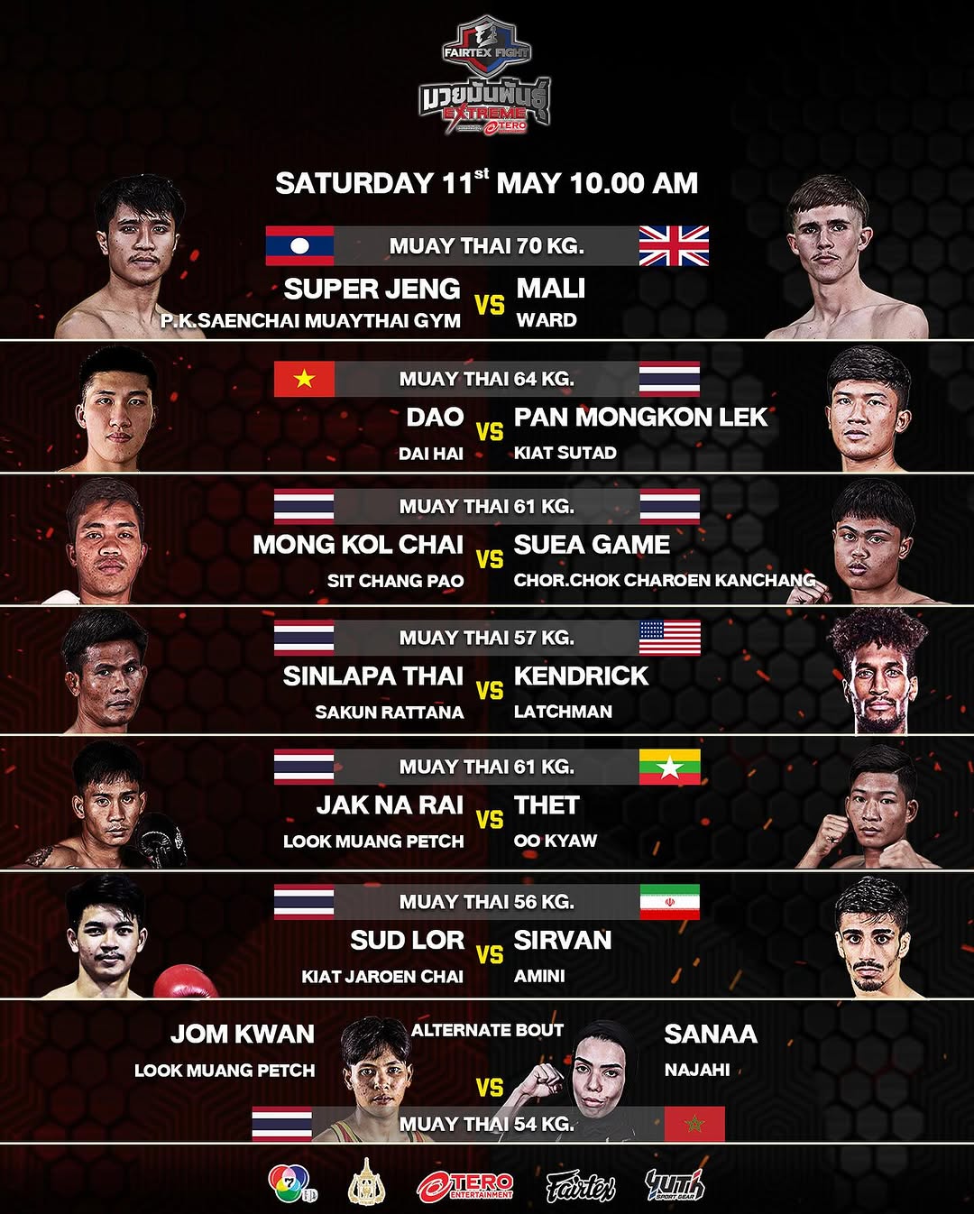 Fairtex Fight 94 poster