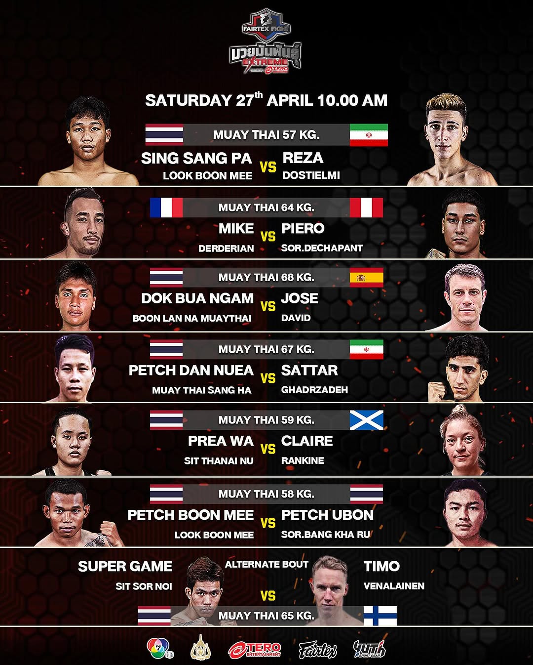Fairtex Fight 93 poster