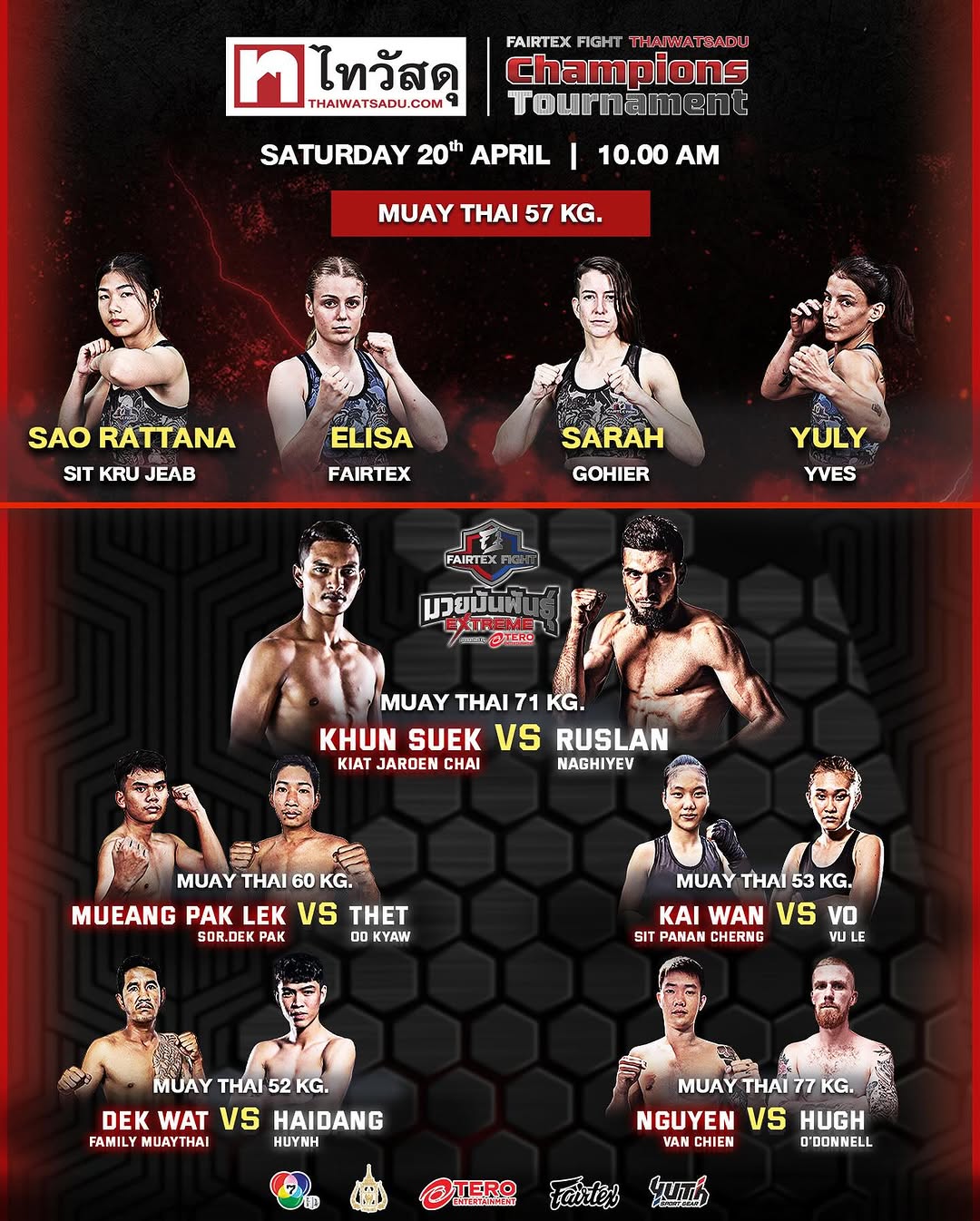 Fairtex Fight 92 poster
