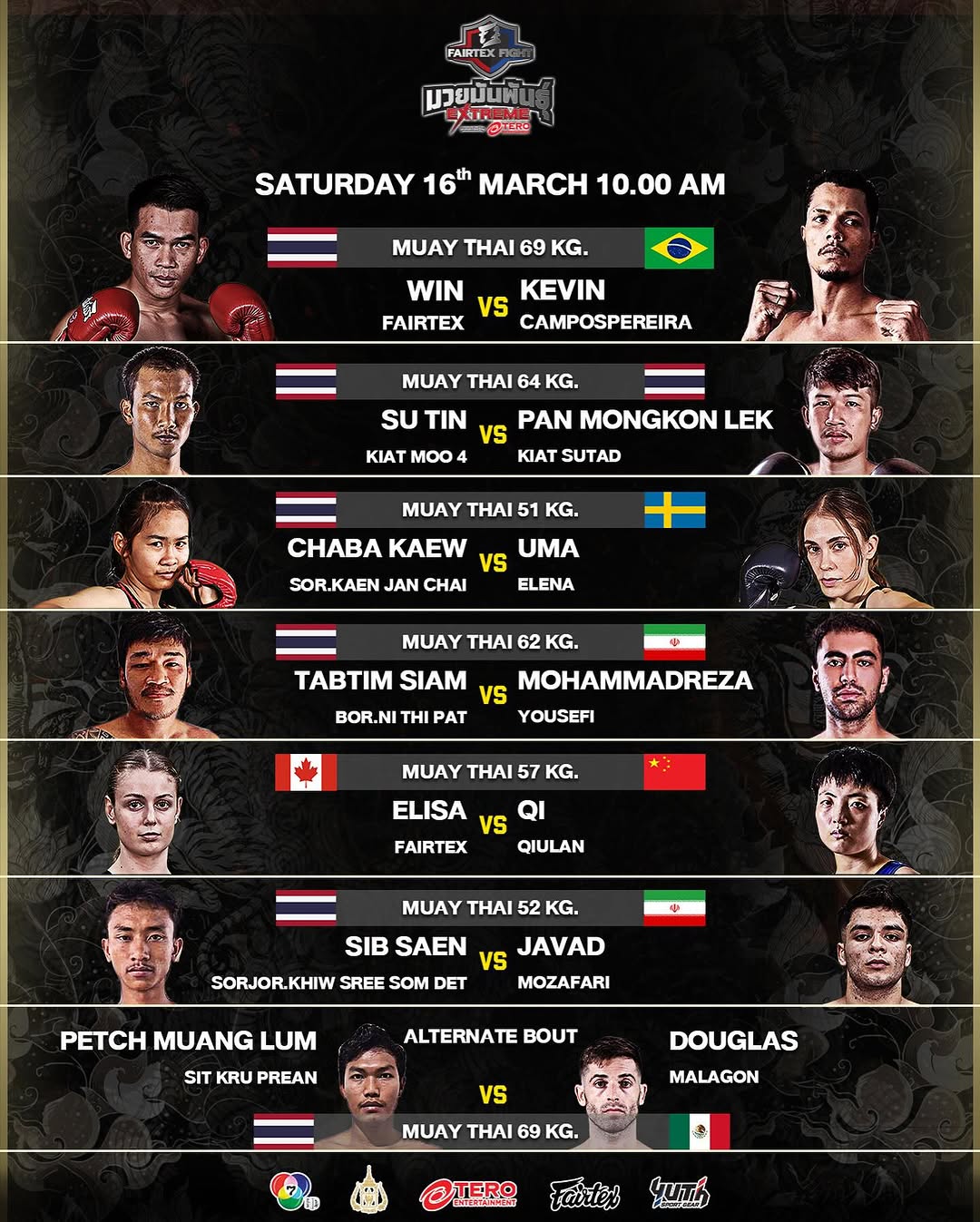 Fairtex Fight 89 poster
