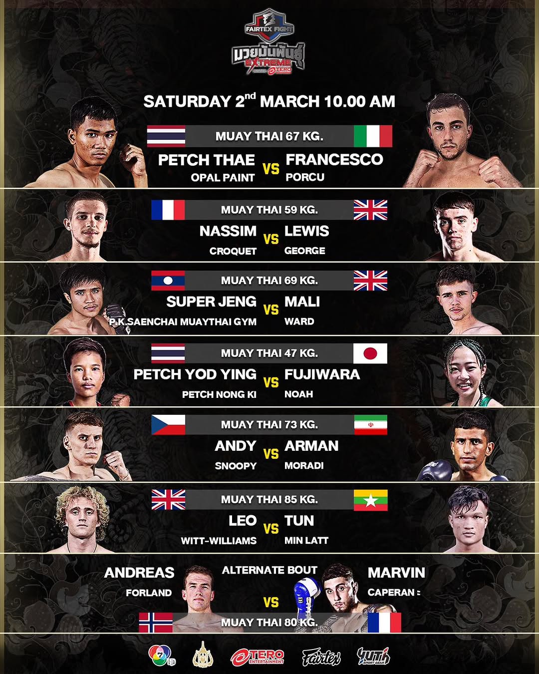 Fairtex Fight 88 poster