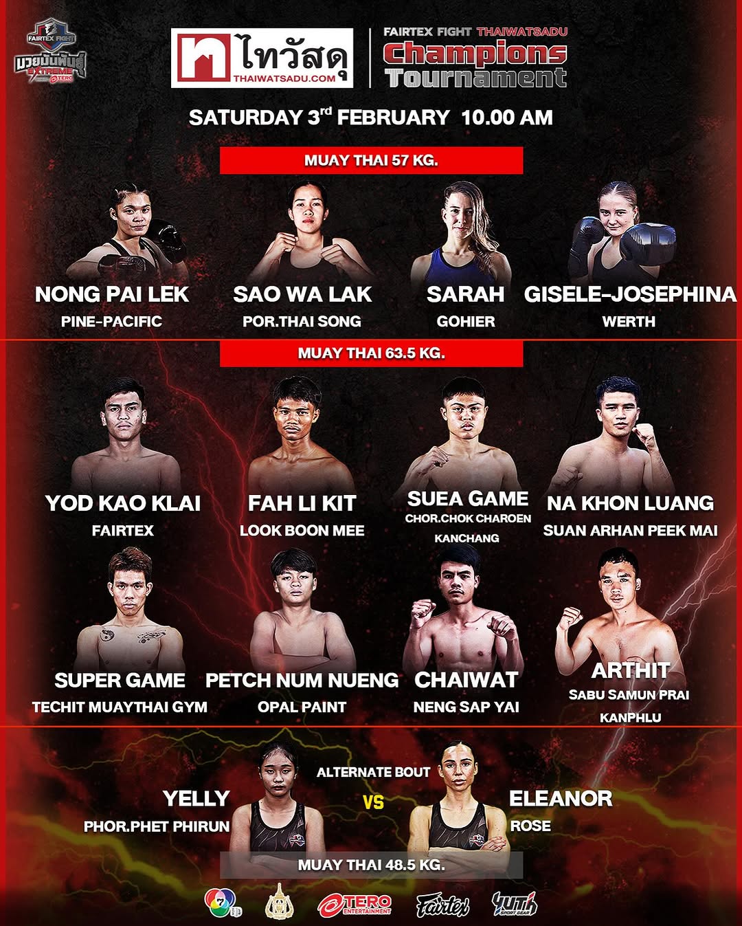Fairtex Fight 86 poster