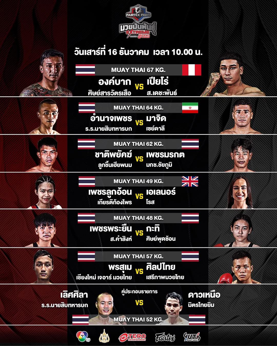 Fairtex Fight 81 poster