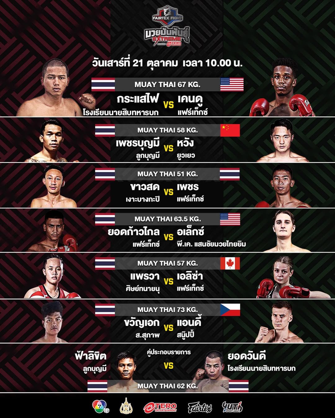Fairtex Fight 74 poster