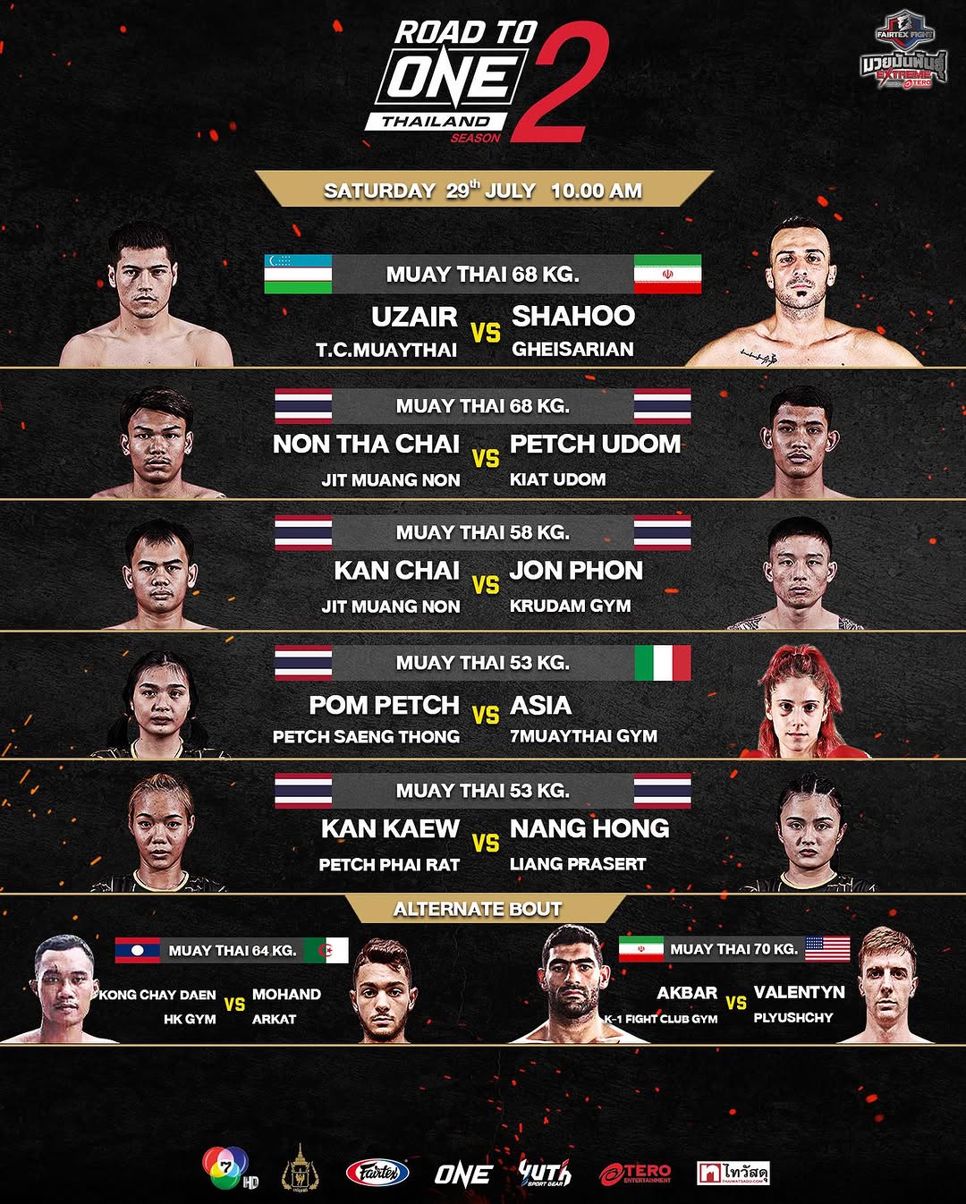 Fairtex Fight 65 poster