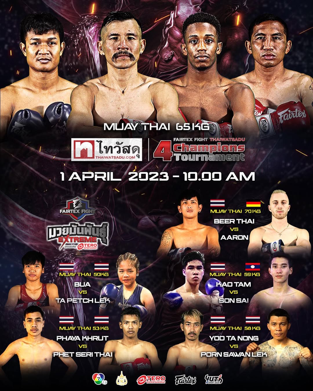 Fairtex Fight 54 poster