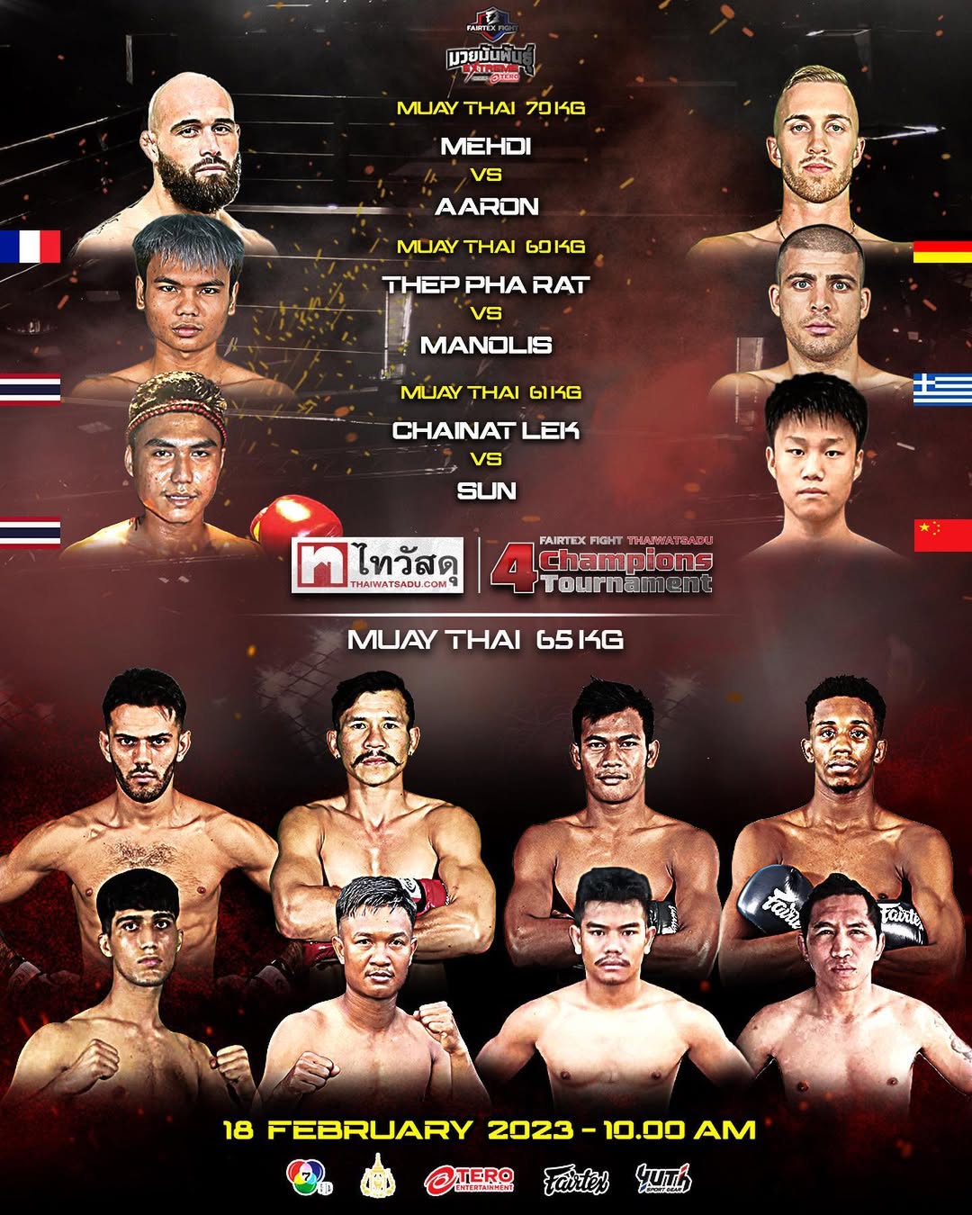 Fairtex Fight 50 poster