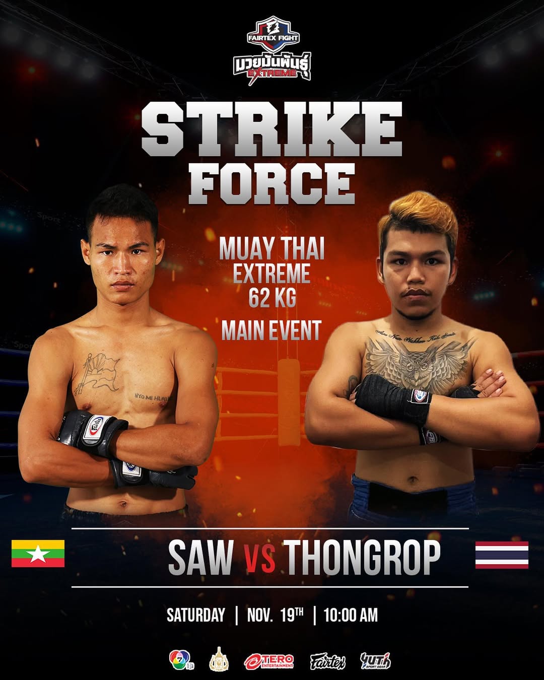 Fairtex Fight 39 poster