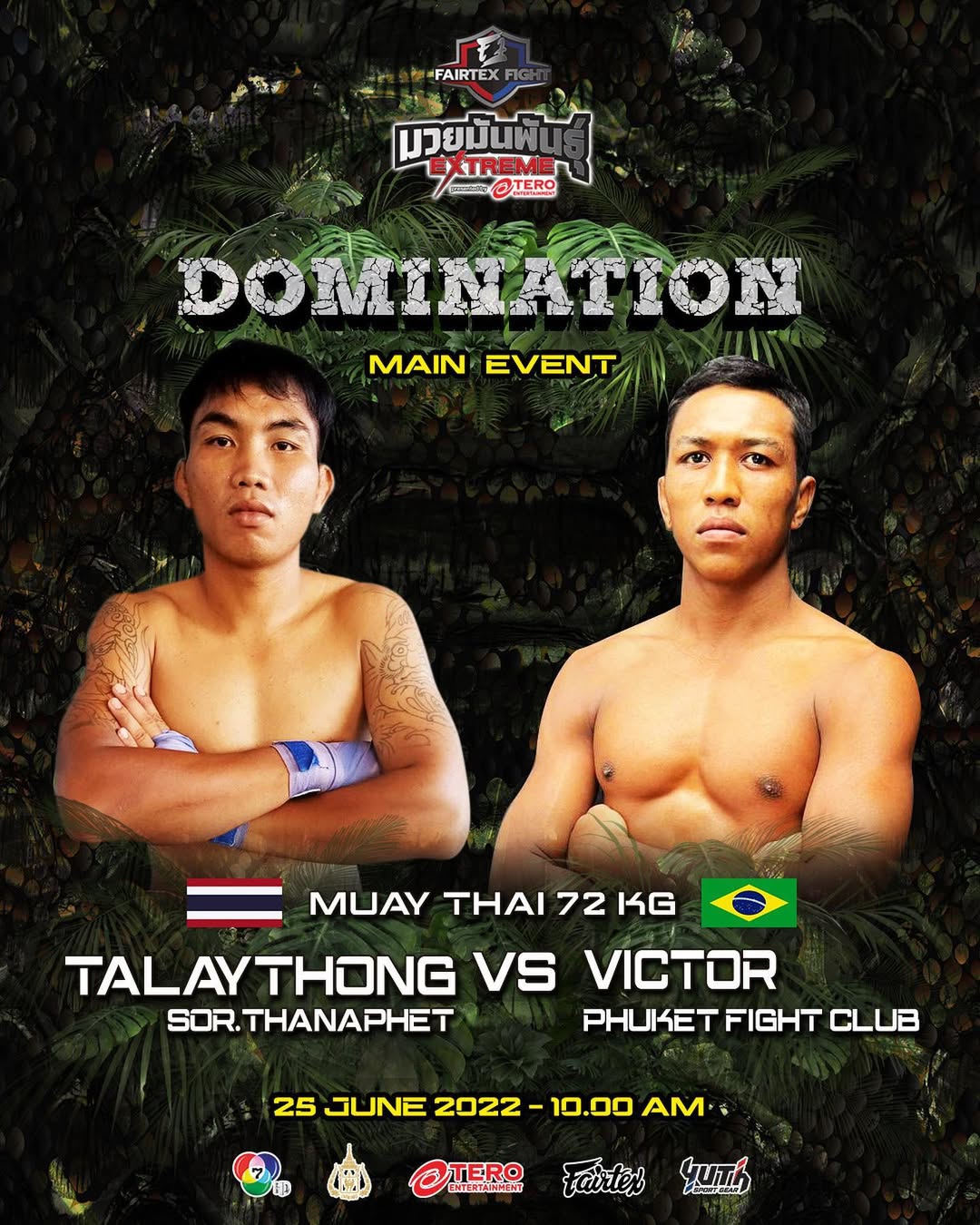 Fairtex Fight 18 poster