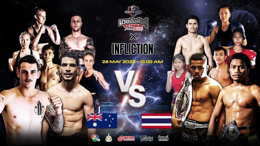 Fairtex Fight 14 X Infliction Fight Series 29 poster