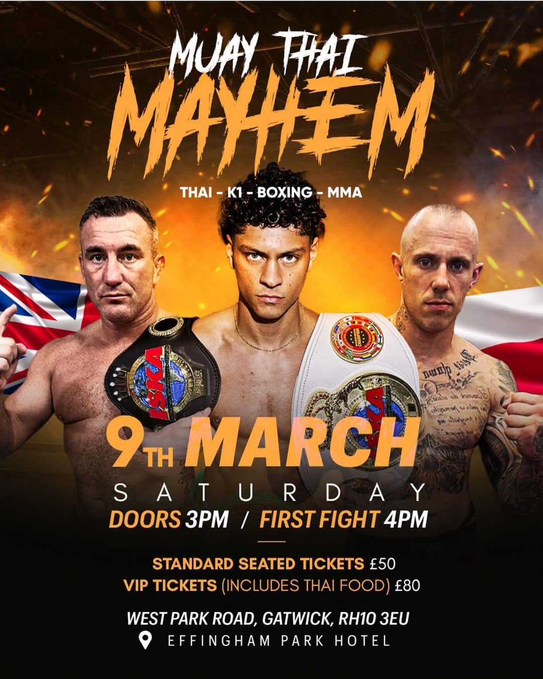Muay Thai Mayhem (09.03.2024) poster