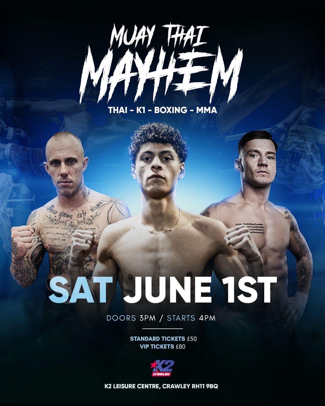 Muay Thai Mayhem (01.06.2024) poster