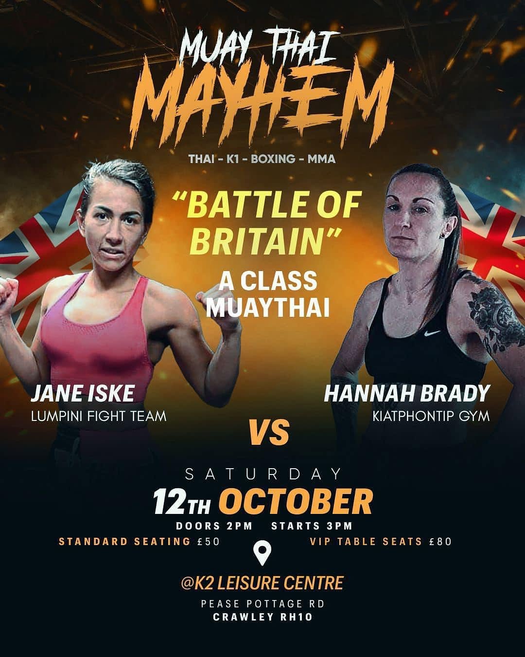 Muay Thai Mayhem (12.10.2024) poster