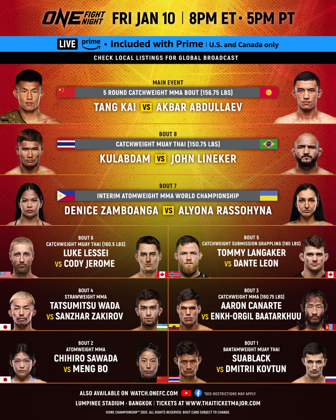 ONE Fight Night 27 poster