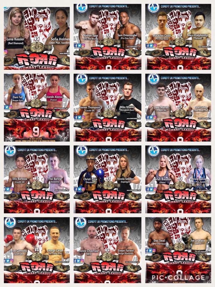 Roar Combat League 9 poster
