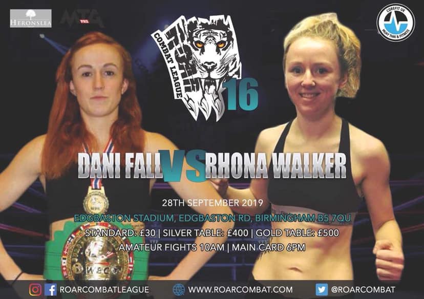 Roar Combat League 16 poster