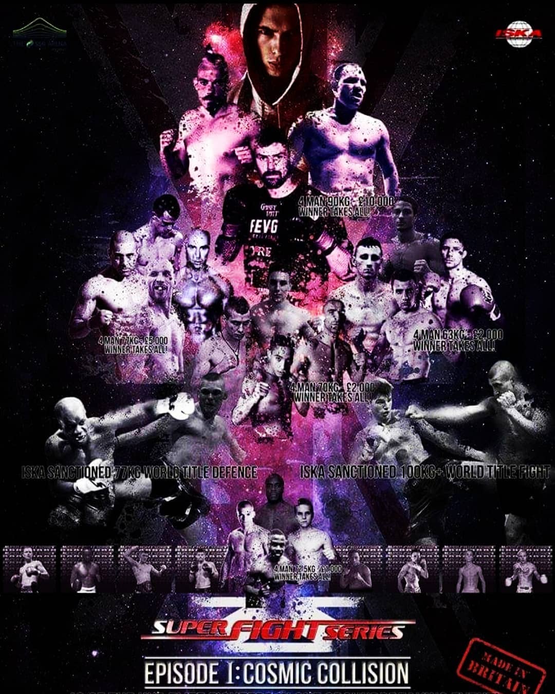 Super Fight Series 1 - Cosmic Collision poster