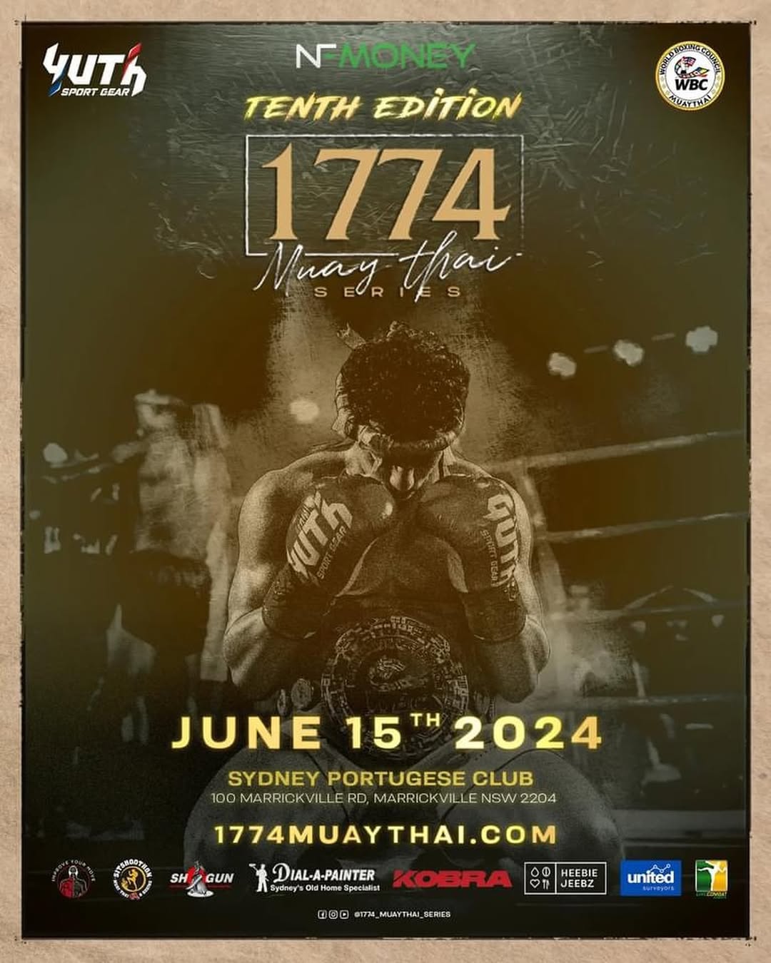 1774 Muay Thai Series - 10th Edition poster