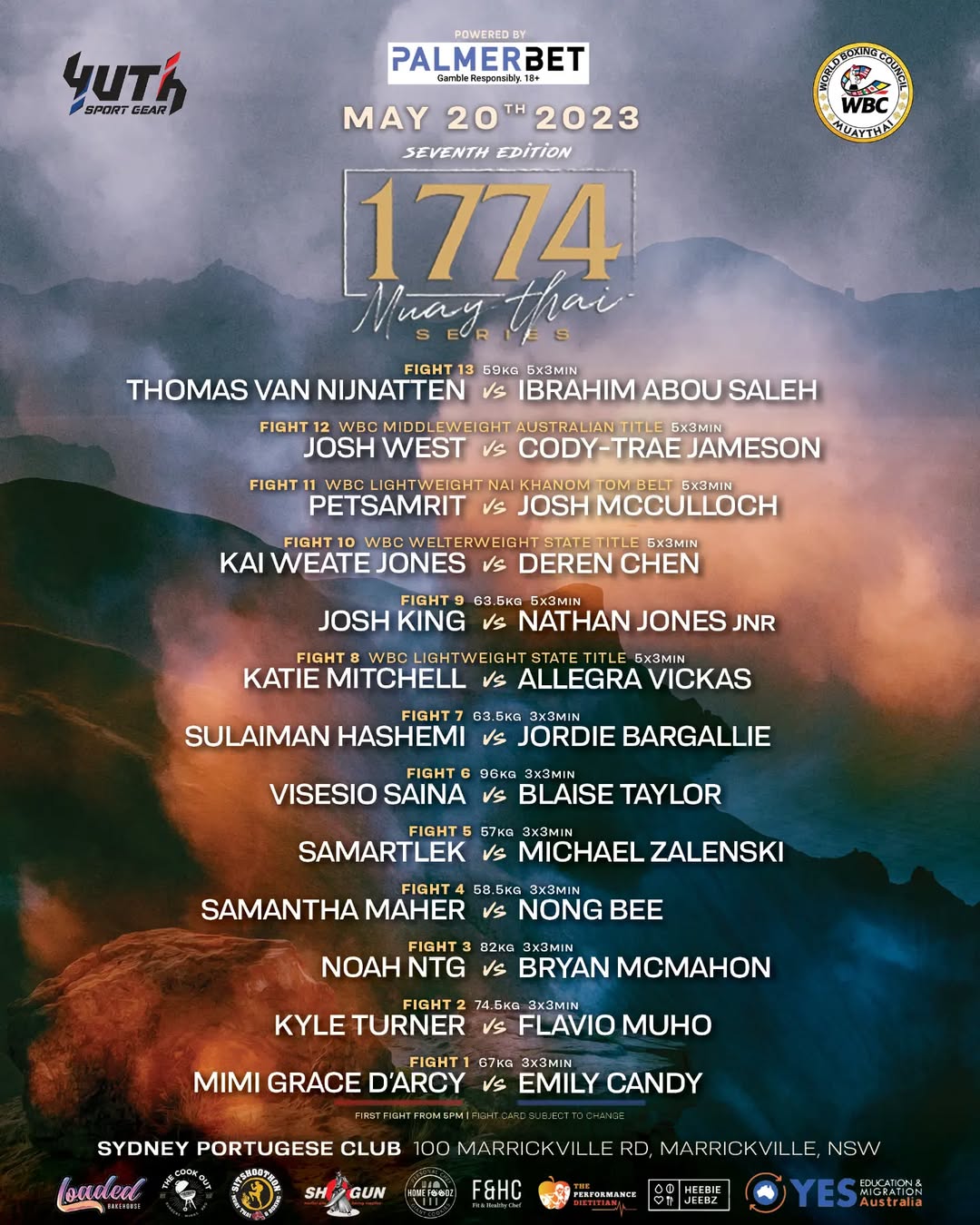 1774 Muay Thai Series - 7th Edition poster