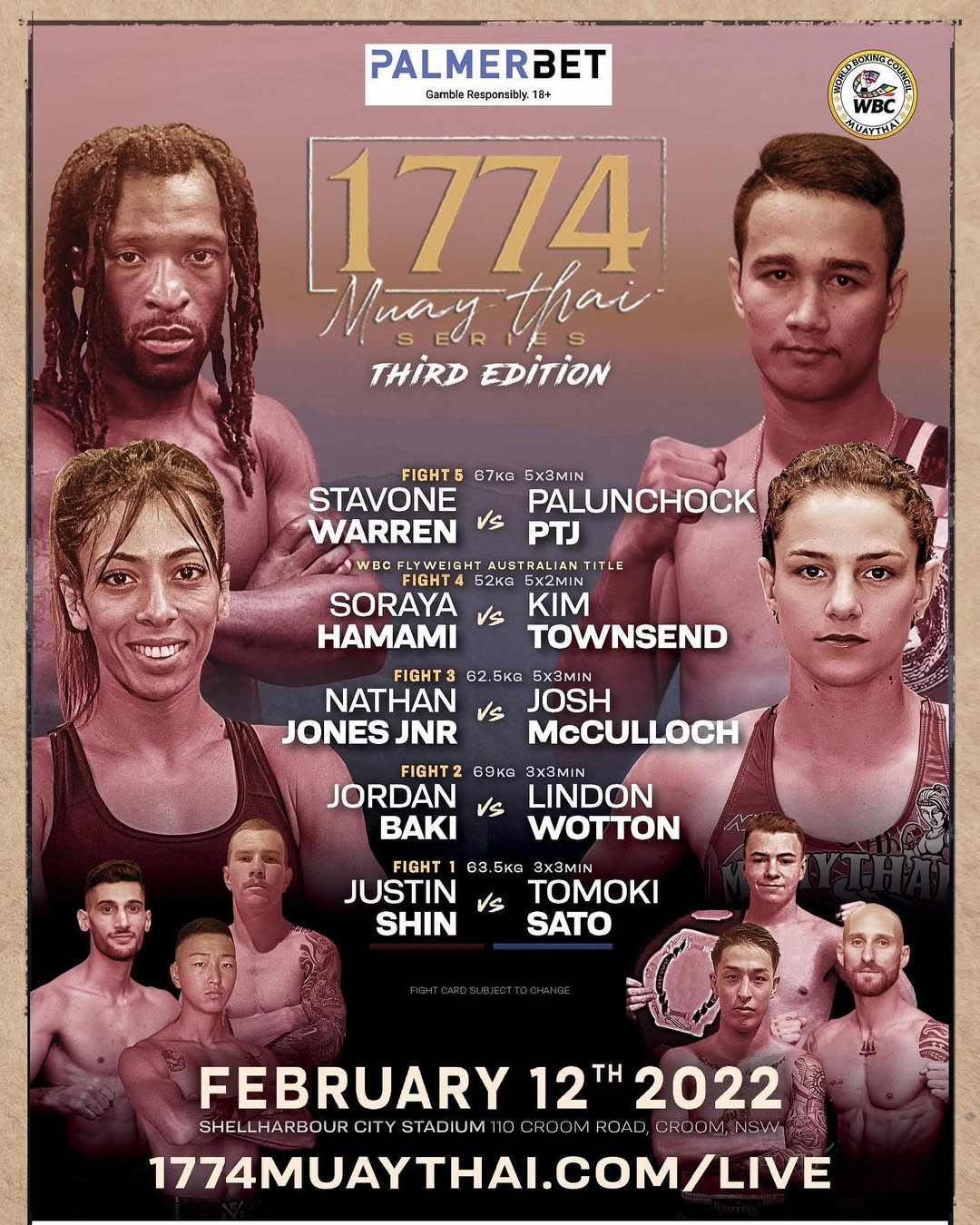 1774 Muay Thai Series - 3rd Edition poster