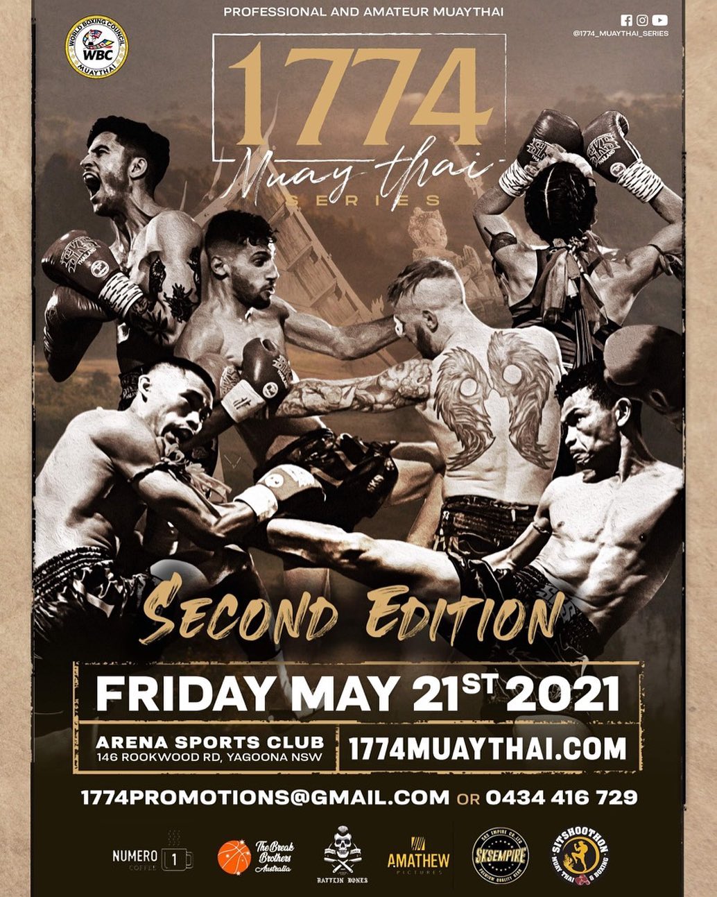 1774 Muay Thai Series - 2nd Edition poster