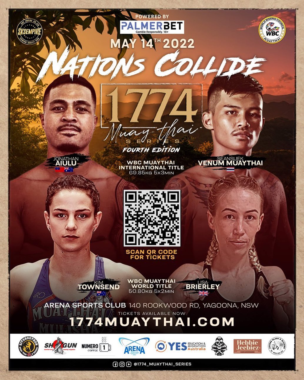 1774 Muay Thai Series - 4th Edition poster