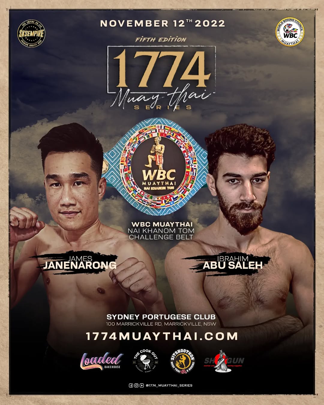 1774 Muay Thai Series - 5th Edition poster