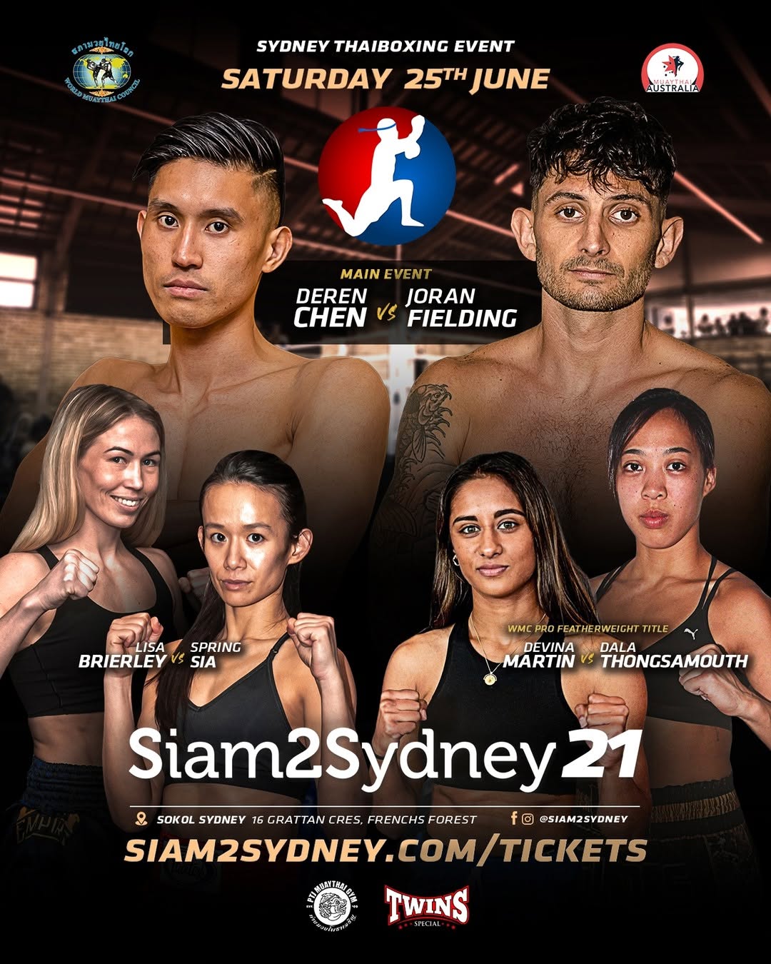 Siam 2 Sydney 21 poster