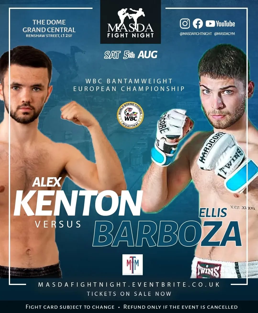 Masda Fight Night (05.08.2023) poster