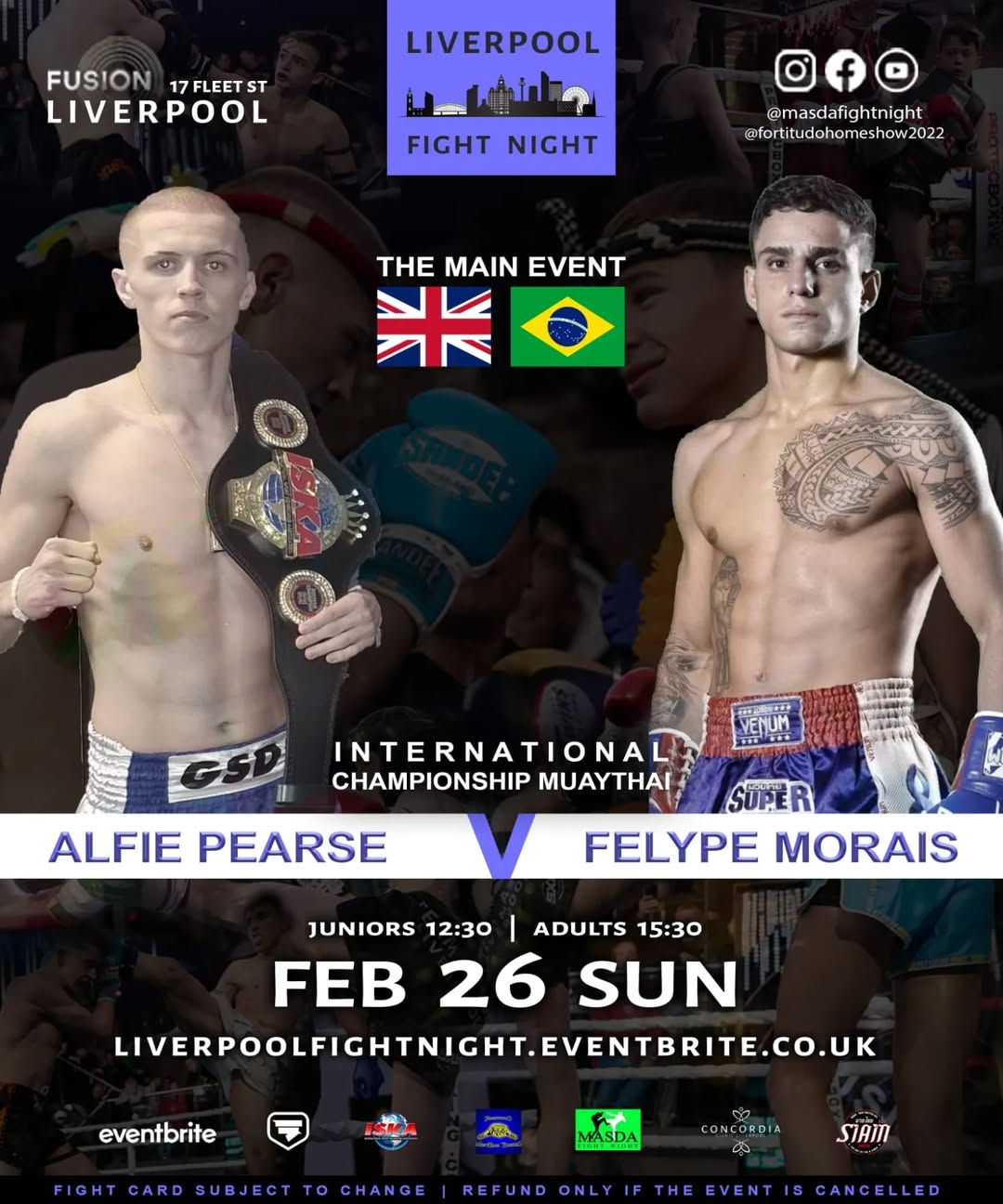 Liverpool Fight Night poster