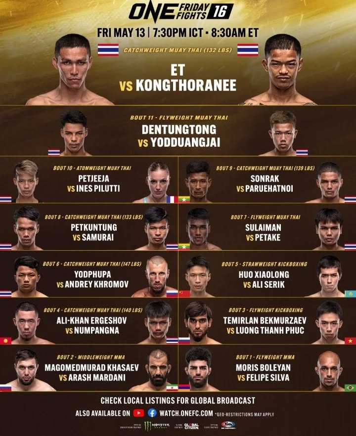 ONE Friday Fights 16 poster