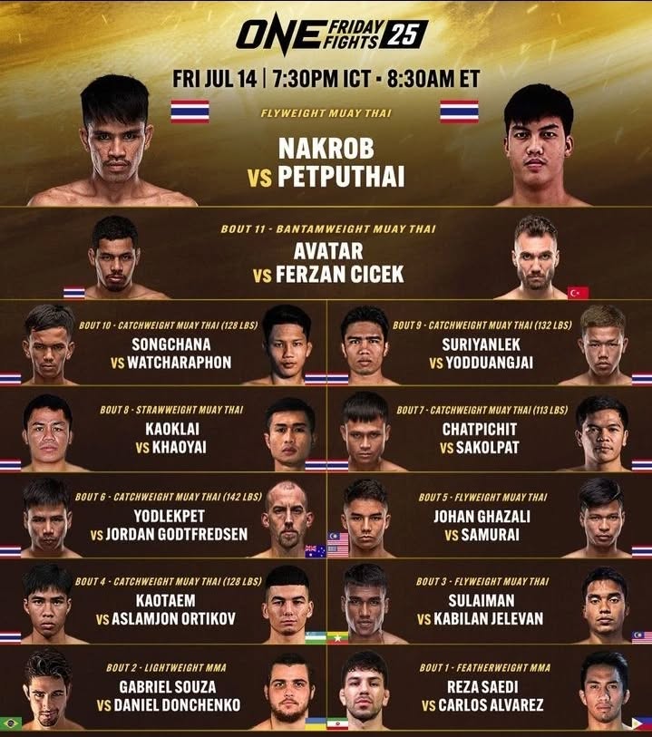 ONE Friday Fights 25 poster
